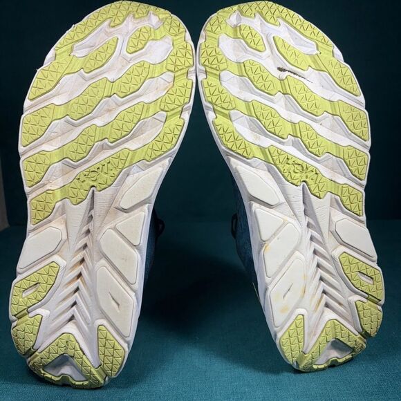 Hoka One Clifton 8 Green Athletic cushioned shoes men’s size 12 main image 7